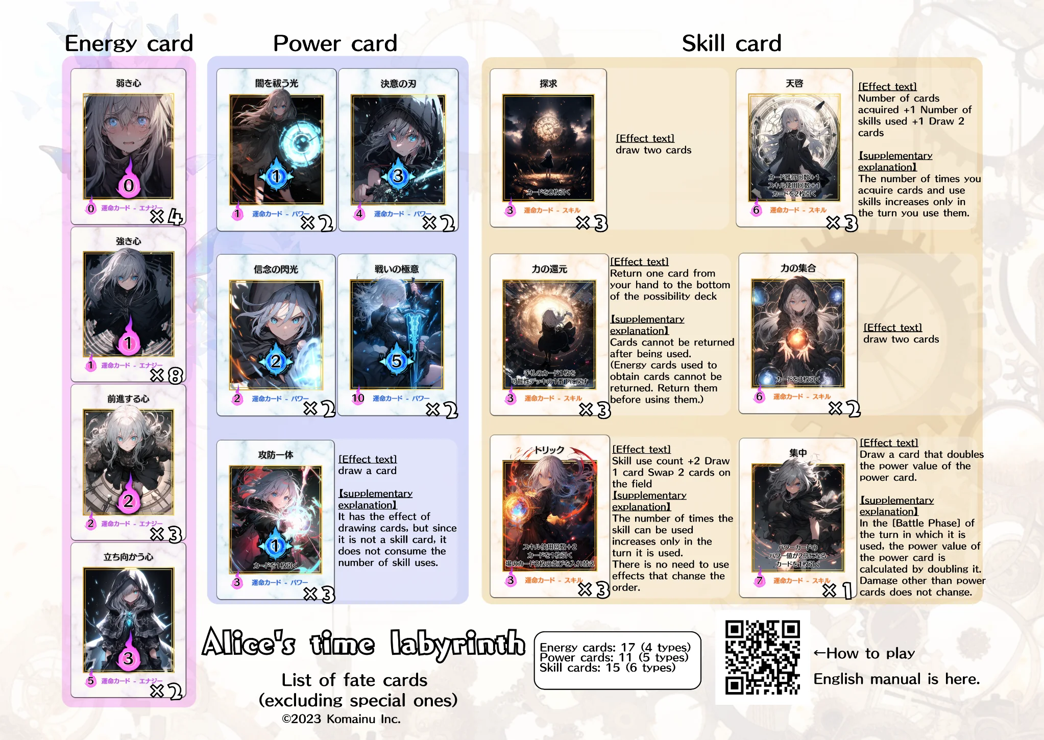 Alice's Time Labyrinth manual 3/4